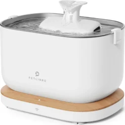 Fontaine à eau connectée pour animaux double filtration 2,5L Petlibro