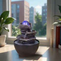 Fontaine zen décoration d'intérieur guru