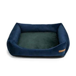 Frida lit chien 2 en 1 bleu-vert xl