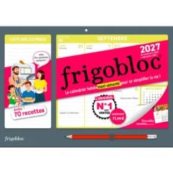 Frigobloc hebdomadaire 2027 version mini