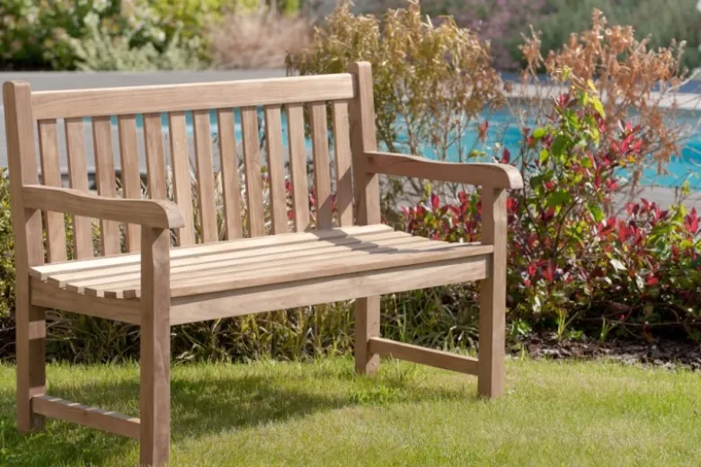 Fun - banc de jardin java en bois teck