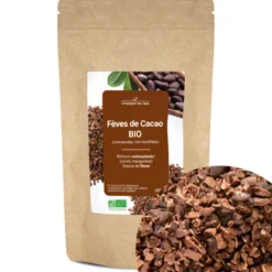 Fèves de cacao bio - 1kg (concassées, non torréfiées) - riche en antioxydants