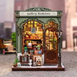 Gallery bookstore - maquette booknook serre-livre