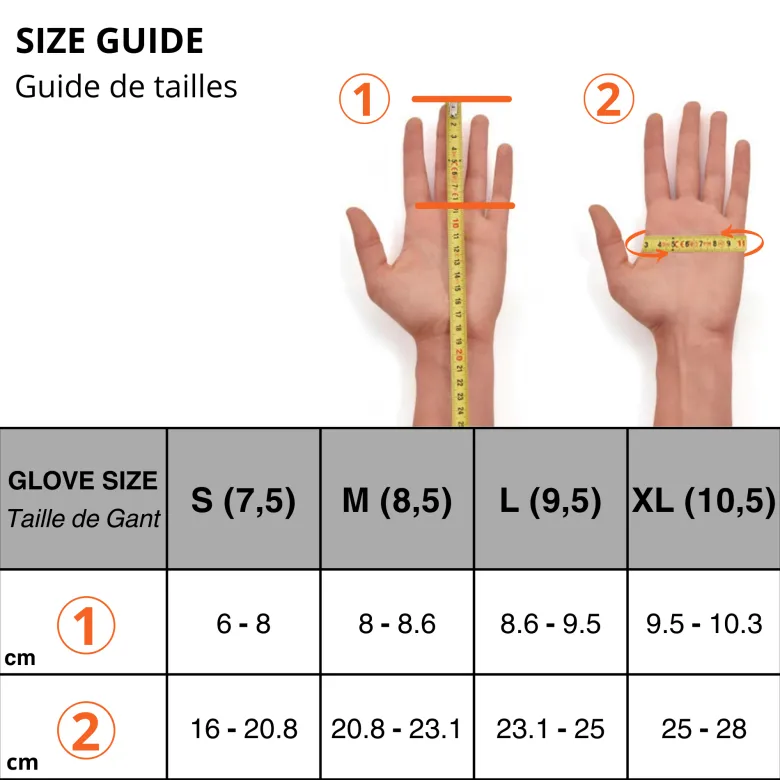 Gants chauds en polaire polar liner l