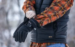 Gants chauffants rechargeables thaw – chaleur jusqu’à 8h, tactile, taille m