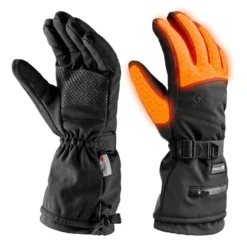 Gants chauffants rechargeables thaw – chaleur jusqu’à 8h, tactile, taille m