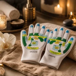 Gants spa réflexologie
