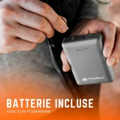 Gilet chauffant femme thaw - rechargeable usb-c, chaleur jusqu’à 9h - taille l