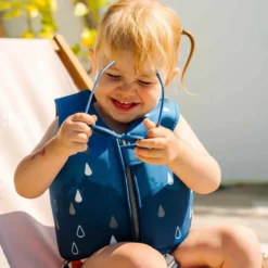 Gilet de natation näj navy (3-6 ans)
