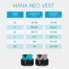 Gilet hana nylon gris l et xl