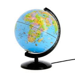 Globe lumineux des animaux