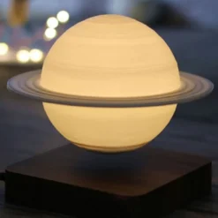 Globe saturne 3d en lévitation astroflig