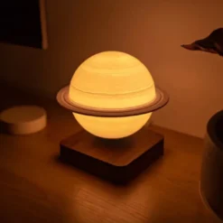 Globe saturne 3d en lévitation astroflig