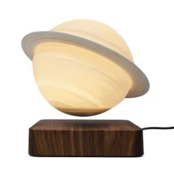 Globe Saturne en lévitation