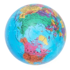 Globe terrestre rotatif lumineux