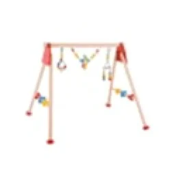 Goki baby gym - arc-en-ciel bois