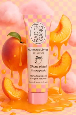 Gommage lèvres pêche - kiss my peach