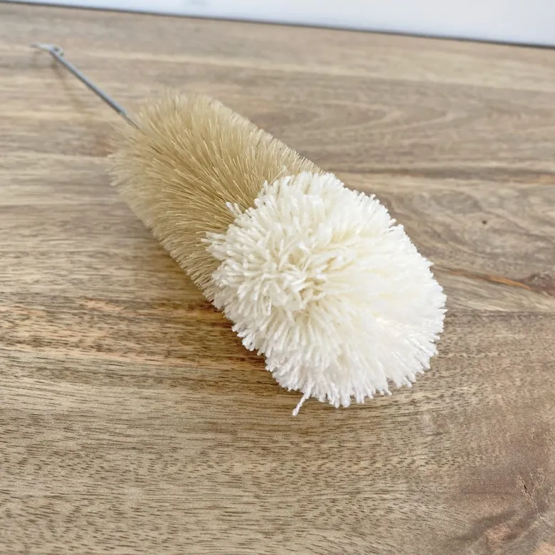 Goupillon de nettoyage en soie et coton