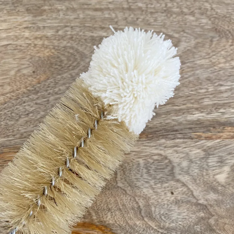 Goupillon de nettoyage en soie et coton