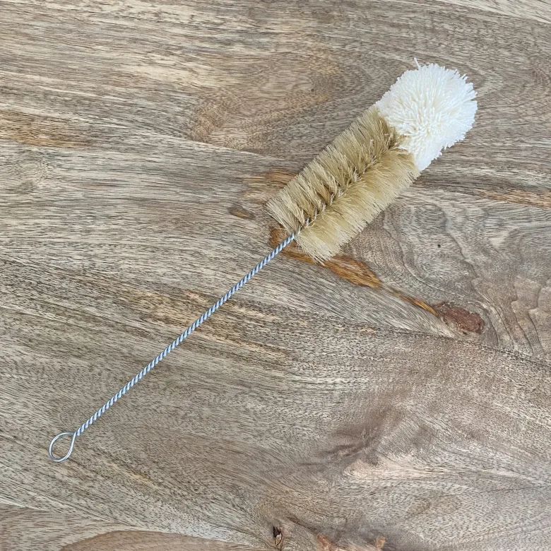 Goupillon de nettoyage en soie et coton