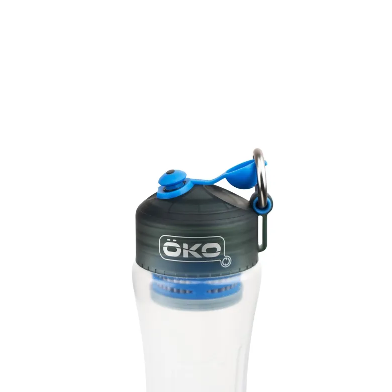 Gourde filtrante öko 650ml bleue (filtre inclus) Bleu - 65