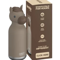 Gourde isotherme bestie cheval (460 ml)