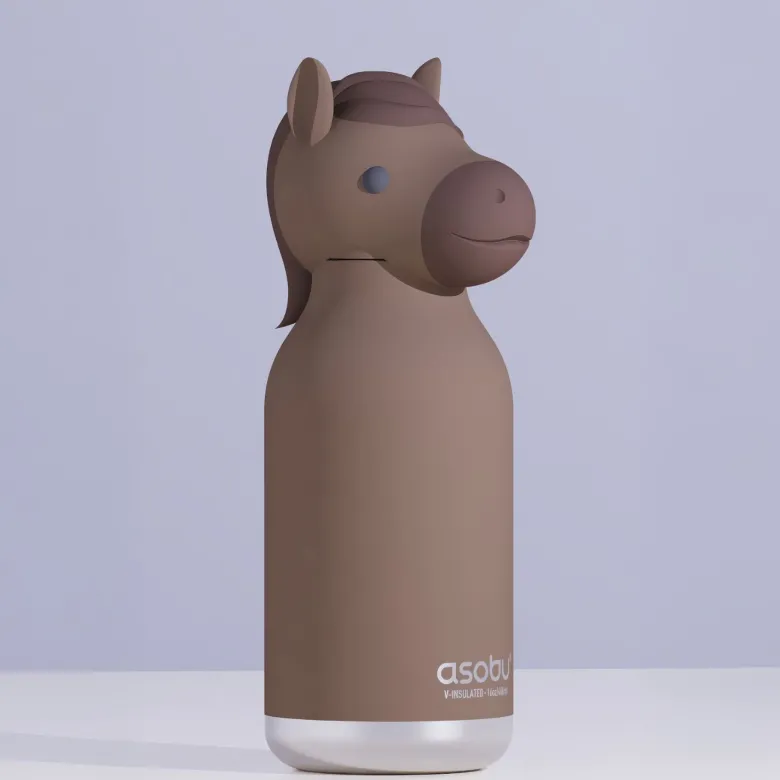Gourde isotherme bestie cheval (460 ml)