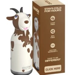 Gourde isotherme bestie chèvre (460 ml)