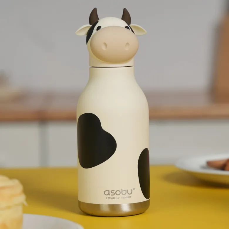 Gourde isotherme bestie vache (460 ml)
