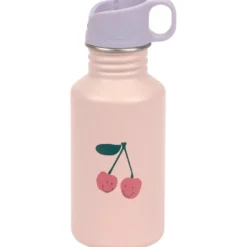 Gourde pour enfant inox happy fruits cerise (500 ml)
