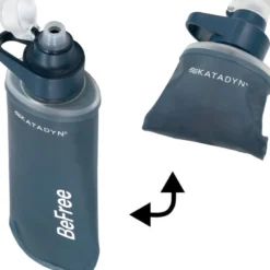 Gourde souple filtre à eau katadyn befree ac 0,5l bleue