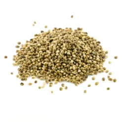 Graines de chanvre de bretagne bio - 200g (complètes, séchées) - riche en oméga-