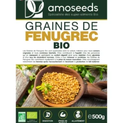 Graines de fenugrec bio 500g