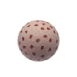 Grand ballon granule les fraises