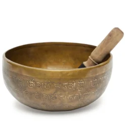 Grand bol chantant en cuivre