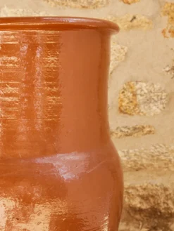 Grand pot en terre cuite années 70 n°976