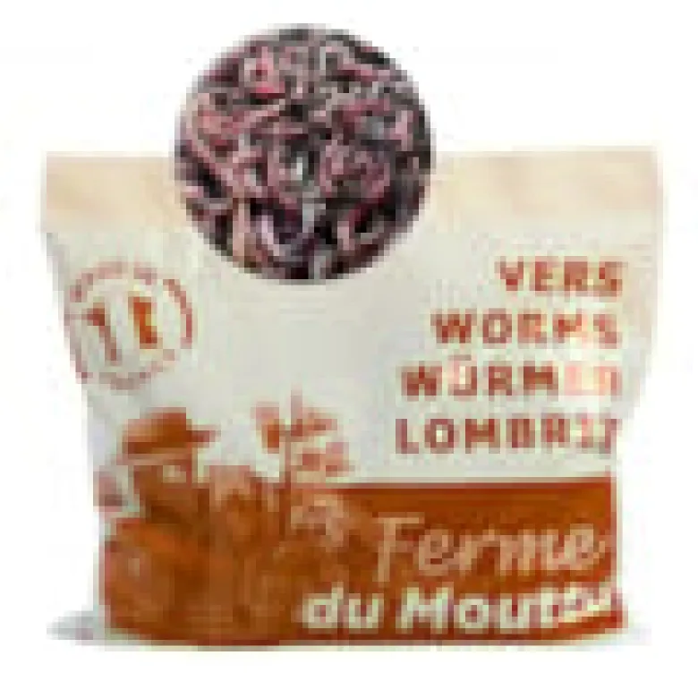 250gr de vers de compost lombric