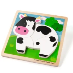 Gros puzzle à soulever - vache