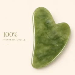 Gua sha visage et corps en jade vert