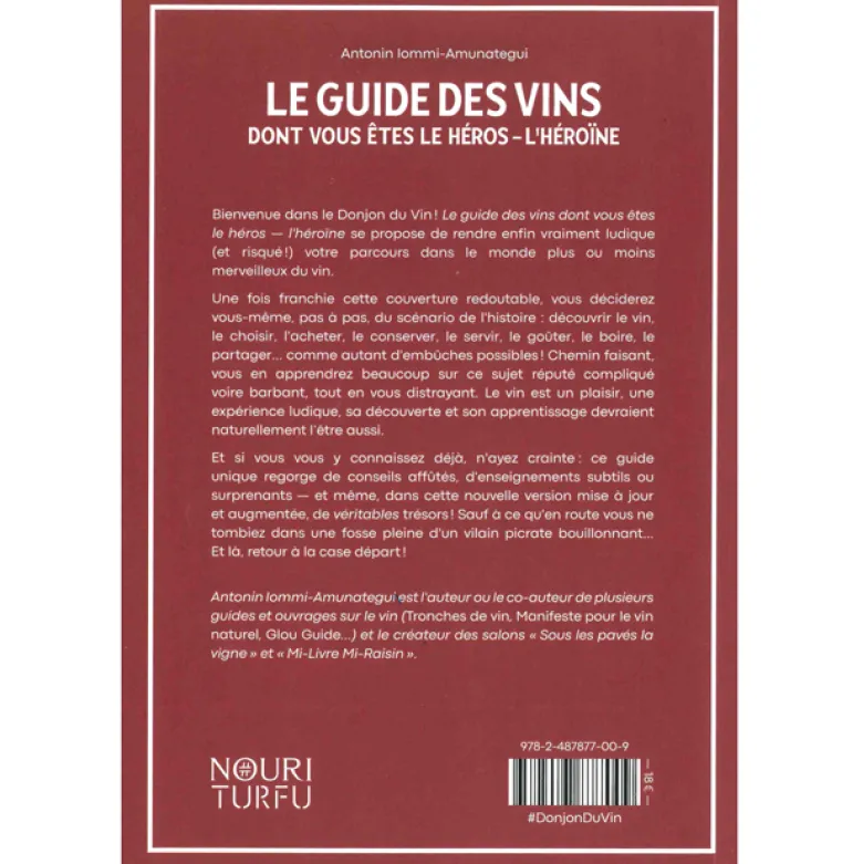 Guide des vins dont vous êtes le héros