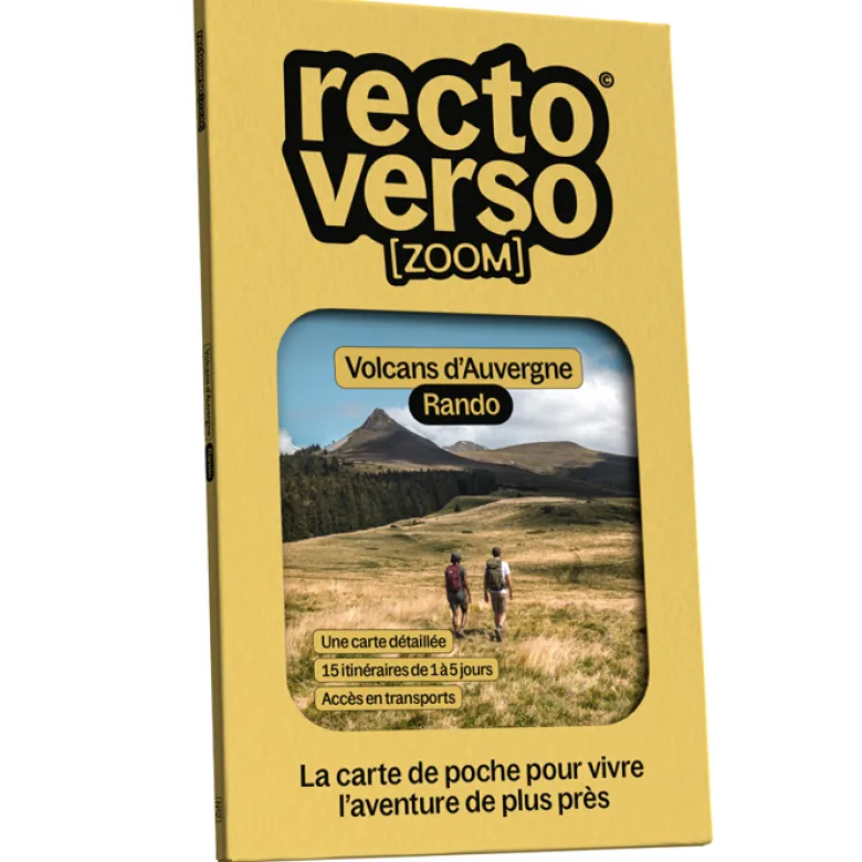 Guide Recto Verso Zoom volcans d'Auvergne rando