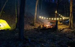 Guirlande biolite 5,5m blanc chaud rechargeable solaire & usb-c - bivouac