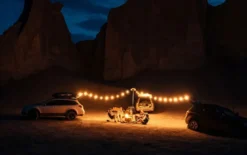 Guirlande biolite 13m rgb rechargeable solaire & usb-c - bivouac