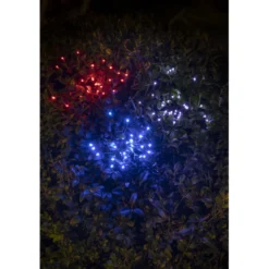 Guirlande solaire 3 étoiles rayonnantes