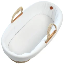 Habillage couffin gaze de coton jeanne
