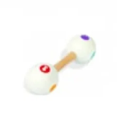 Haltère maracas confetti