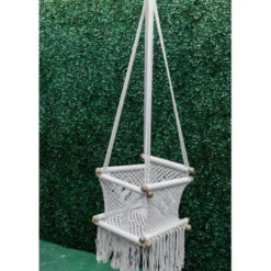 Hamac bébé macramé écru