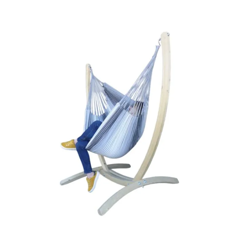 Hamac chaise avec support paquito 3 gris