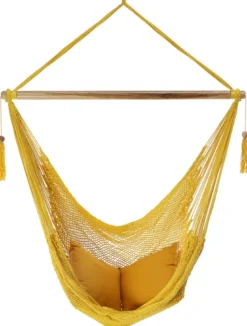 Hamac chaise diriamba xl jaune