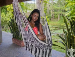 Hamac chaise tumaco xl blanc